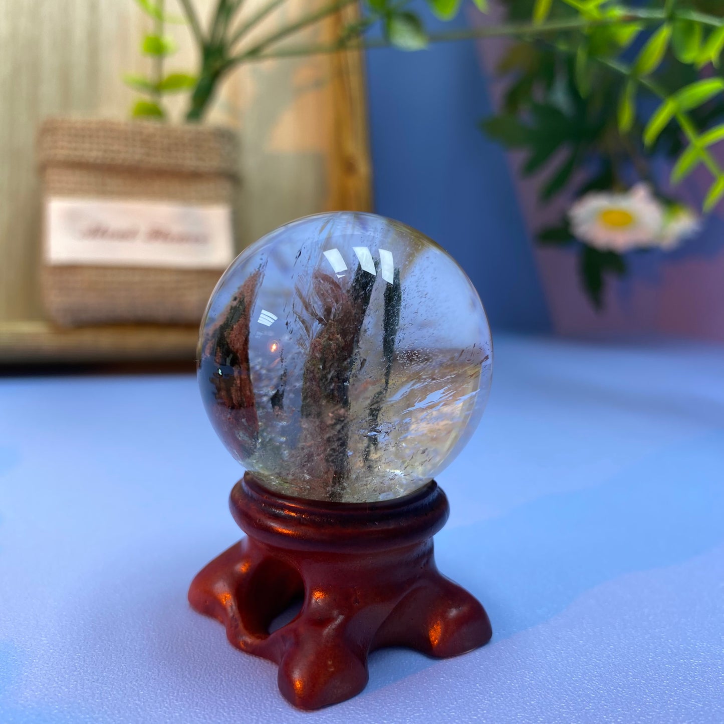 S1 Garden quartz sphere