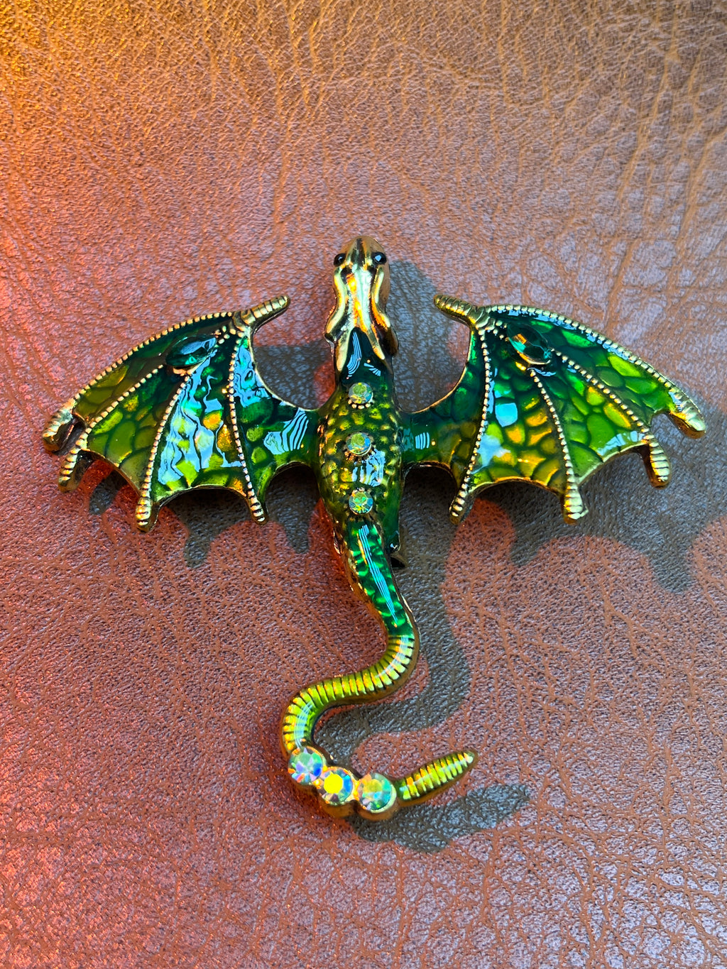 Brooch dragon