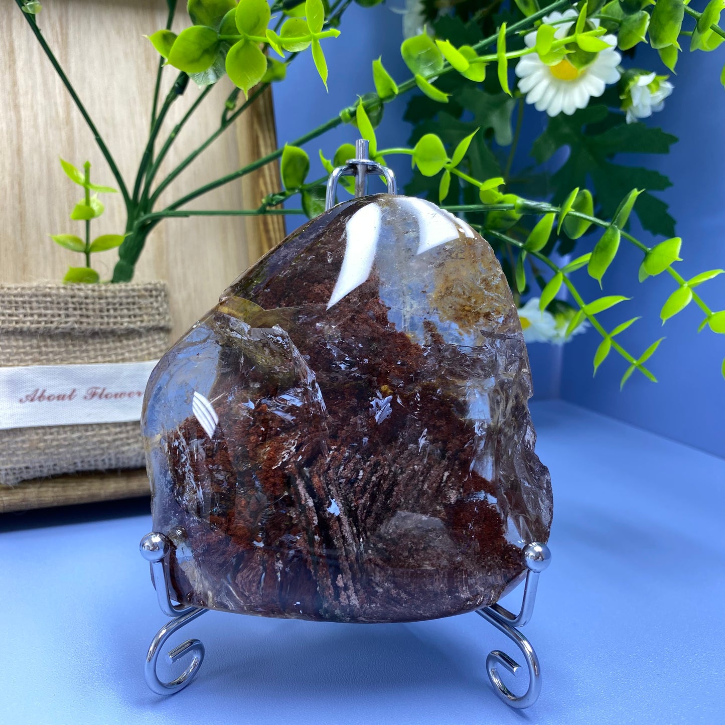 F2 Garden quartz freeform （raw back）